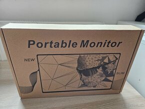 Prenosny monitor 14" rozlisenie 2K pre Laptop, XBOX, PS4/5 - 7