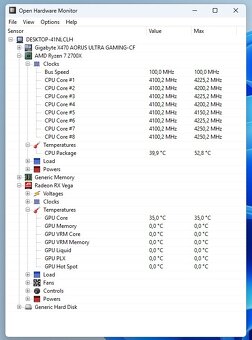 Herný PC,Ryzen 7 2700X,RX VEGA 64 8GB,16GB RAM,M.2 - 7