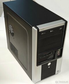 PC Intel i3 2,6Ghz, 8GB DDR3, SSD 250GB, HDD 500GB, DVD - 7