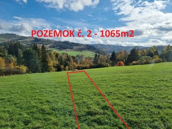 Lacné pozemky blízko intravilánu - Olešná - 2222m2 - 7