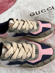 Gucci Rhyton leather trainers tenisky size38 - 7