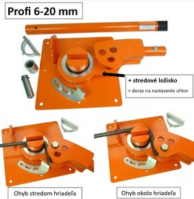Ohýbačka na strmienka, haky, roxoru, guľatiny - 7