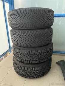 Predám kolesá R16 5x100+zimné pneu 205/55 - 7