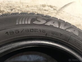 195/60 R15 Zimné pneumatiky Sava Eskimo 4 kusy - 7