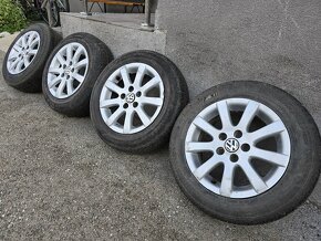 Letne kolesa VW Polo,skoda fabia 5x100 r14 165/70 r14 - 7