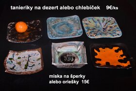 ORIGINÁLNY DARČEK handmade keramická misa, tanier, šálka - 7