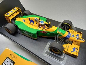 F1 BENETTON FORD B193B 1.PODIUM GERMANY 93 SCHUMACHER 1:18 - 7