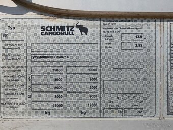 Schmitz CARGOBULL AG, LOW DECK, TŘÍSTRANNÁ SHRNOVACÍ PLACHTA - 7