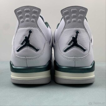 NIKE AIR JORDAN 4 METALIC GREEN - 7