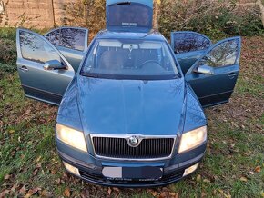 Skoda Octavia 1.9 tdi 77kw 105 ps sedan modrozelená METALIZA - 7