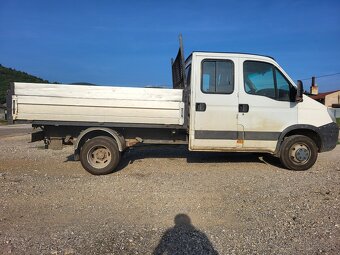 Iveco Daily 35C17 - dvojkabínové, trojstranný vyklápač - 7