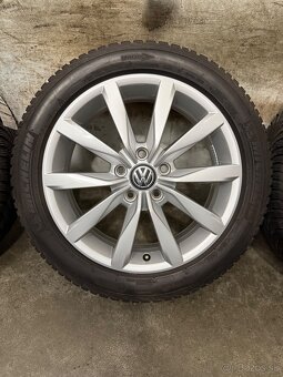 Zimná sada 5x112 R17 , 205/50/17 VW Dijon - Golf 7 - 7