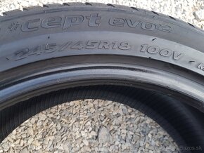 245/45 r18 zimné pneumatiky 4ks Hankook DOT2021 - 7