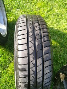 Elektrony 5x100 r14 + letne pneumatiky 165/70 r14 - 7