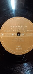 Šelakové platne rôzne LP, SP - 7