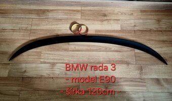 Lipo spoiler kridlo na kufor pre BMW G30 G31 E60 E90 F82 - 7