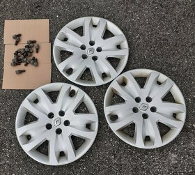 Puklice Renault 17" 3ks ozdobne kryty diskov - 7