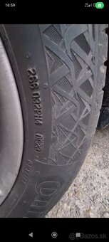 Škoda originálne ALU disky 5x112 + letné pneu 205/55 R16 - 7