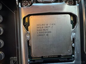 ASUS P7P55D + Intel Core i7 870 2.9GHz - 7