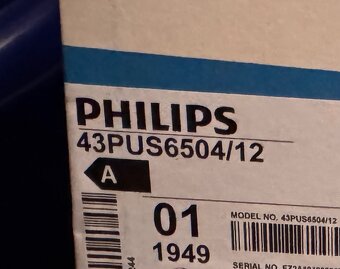 Philips 43’’ 4K UHD Smart TV - 7