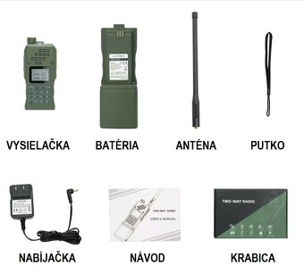 Vysielačka Baofeng AR-152 15w + záruka 2r - 7