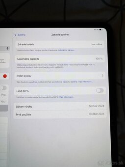 ⭐️ Apple iPad Pro 13" 256GB M4 Wi-Fi, 2 cykle batérie - 8