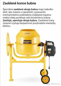 Stavebná miešačka 220L - 8