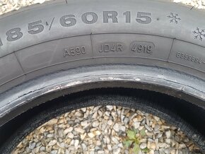 185/60 r15 zimné pneumatiky 4ks Dunlop DOT2019 - 8