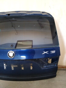 BMW X3 E83 kufrové dvere + plasty kufra - 8