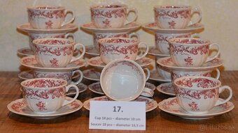 221-dílná porcelánová sada - 8