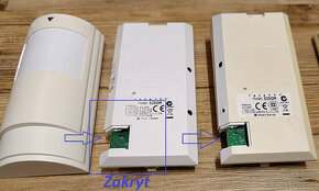 ⚡️  Paradox MW+PIR DM-525DM  - Zažloutlý, Tamper úprava ⚡️ - 8