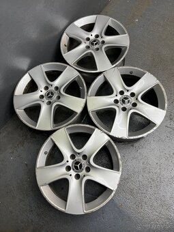 Alu disky mercedes seat škoda audi vw 5x112 r17 - 8