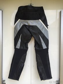 Nové kožené motorkárske nohavice-Belo, IXS, Dainese, Racing - 8