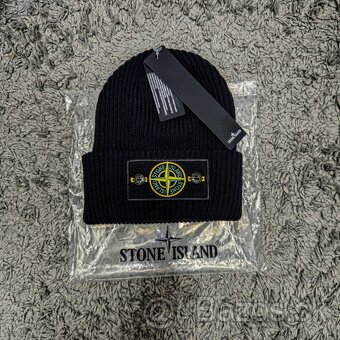 Stone Island čiapka čierna - 8