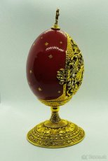 Faberge - Glorius Adoration Collector's Egg - pozlátene 24k - 8