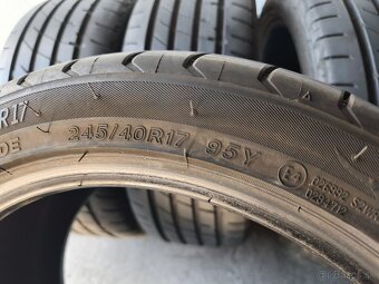 225/45 r17 + 245/40 r17 letné pneumatiky dvojrozmer 6,5-7mm - 8