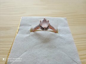 dámsky diamantový prsteň 51 s certifikátom - 8