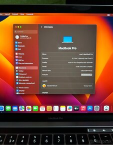 MacBook Pro 13” 2017 1TB - 8