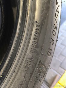 245/50 R19 Michelin zimne pneumatiky 2ks  ❄️❄️❄️❄️ - 8