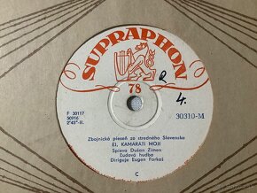 Šelakové platne - Supraphon - 8