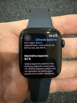 Apple Watch 7 45mm Aluminium Midnight Black - 8