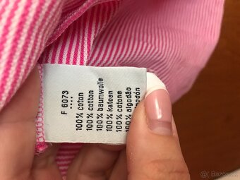 LACOSTE originál baby pink damske tricko 38 - 8