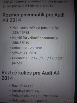 Letná komplet sada R19 255/35 z Audi A4 S4 - 8