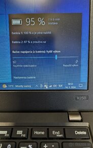 Predám notebook Lenovo ThinkPad X250 - 8