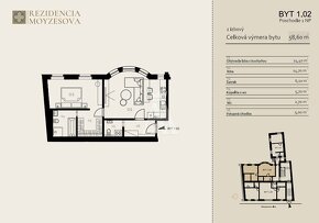 NOVOSTAVBA BYTU 1.02 V REZIDENCII MOYZESOVA, KOŚICE - STARÉ  - 8