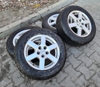 Letní Kola 5x110 Astra Vectra Zafira Signum Corsa 195/65R15 - 8