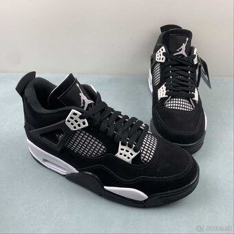 NIKE AIR JORDAN 4 WHITE THUNDER - 8