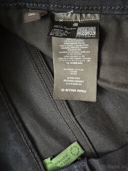 Nové,kvalitné,pánske džínsy - skinny G STAR RAW - 32/30 - 8