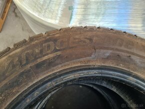 215/60R16 zimné 4 ks BRIDESTONE dezén 7,4-6,8 mm - 8