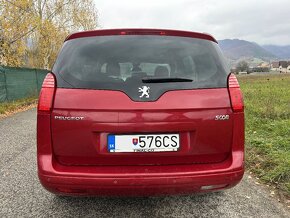 Peugeot 5008 2.0 HDi Nová STK 1.Majiteľ, Kúpené v SR,7 miest - 8